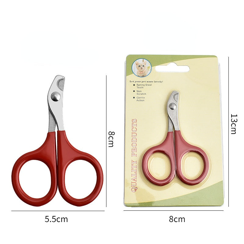 🇫🇷 Ciseaux à griffes pro pour chats et petits chiens – Coupe précise et sûre – Toilettage facile. 🇬🇧 Pro cat & small dog nail scissors – Safe, precise claw trimming – Easy grooming.