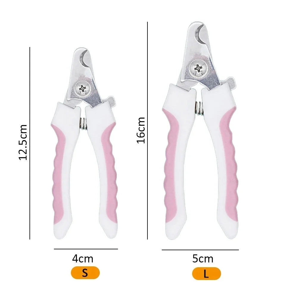 🇫🇷 Coupe-griffes pro en acier inoxydable pour chiens et chats – Pratique, précis et ergonomique pour un toilettage facile. 🇬🇧 Pro stainless steel nail clipper for dogs & cats – Convenient, precise & ergonomic for easy grooming.