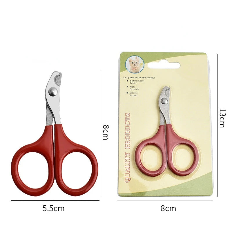 🇫🇷 Ciseaux à griffes pro pour chats et petits chiens – Coupe précise et sûre – Toilettage facile. 🇬🇧 Pro cat & small dog nail scissors – Safe, precise claw trimming – Easy grooming.