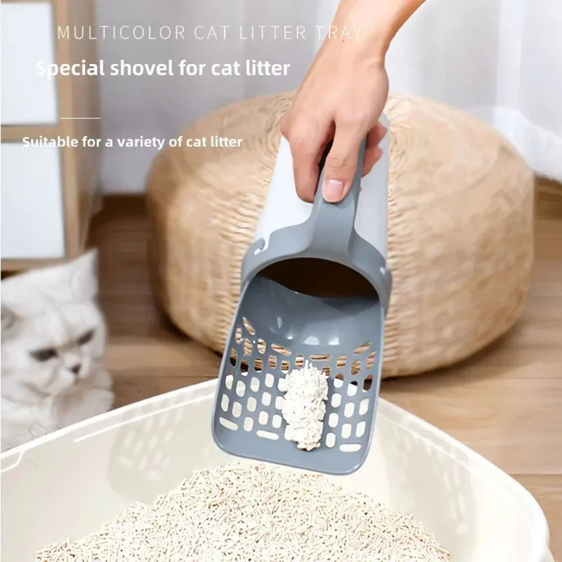 🇫🇷 Pelle à Litière pour Chat – Tamis de Nettoyage Pratique, Ramasse-Déchets et Accessoire de Bac | 🇬🇧 Cat Litter Scoop – Handy Cleaning Shovel, Waste Picker & Cat Litter Box Accessory
