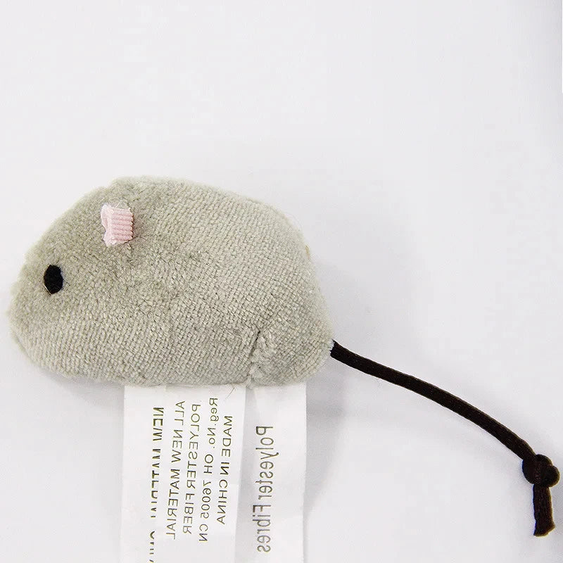 🇫🇷 Lot de 3 souris en peluche pour chat – Jouets réalistes, résistants aux morsures, idéals pour griffer et jouer. 🇬🇧 3pcs plush simulation mouse toys for cats – Bite-resistant, realistic design, perfect for scratching and playing.