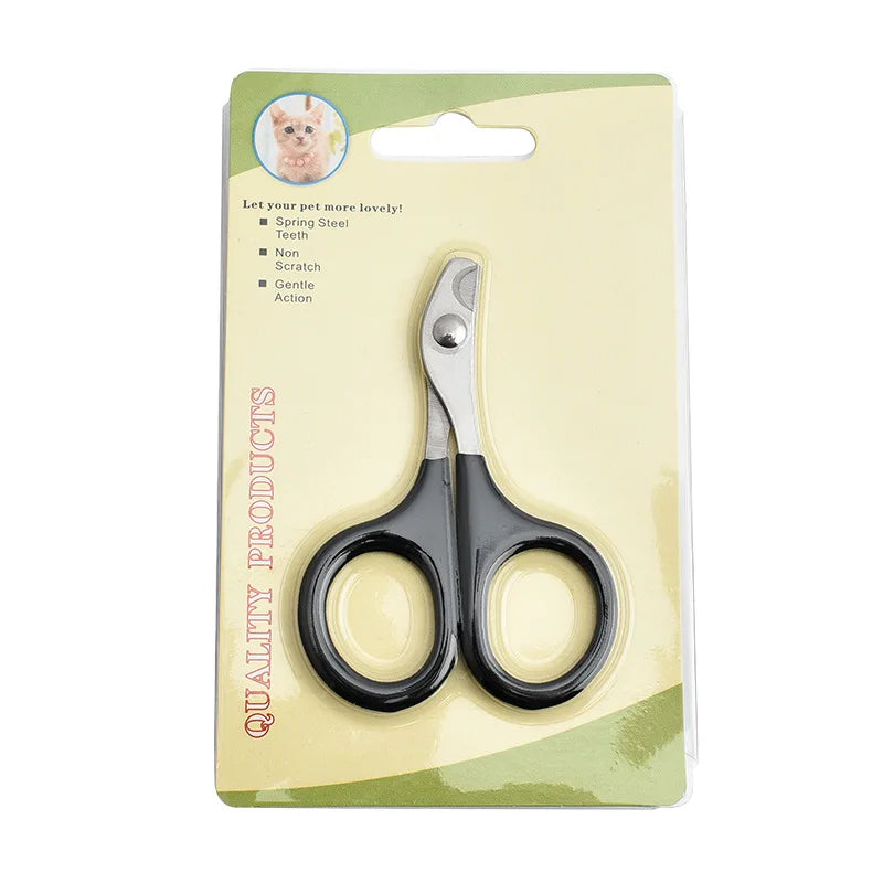 🇫🇷 Ciseaux à griffes pro pour chats et petits chiens – Coupe précise et sûre – Toilettage facile. 🇬🇧 Pro cat & small dog nail scissors – Safe, precise claw trimming – Easy grooming.