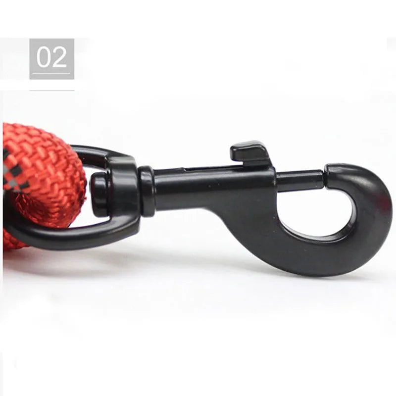 🇫🇷 Laisse pour chien réfléchissante avec poignée rembourrée – Corde double résistante pour chiens puissants, plus de sécurité et de contrôle 🇬🇧 Reflective Dog Leash with Padded Handle – Double Heavy-Duty Rope for Strong Dogs, Enhanced Safety & Control