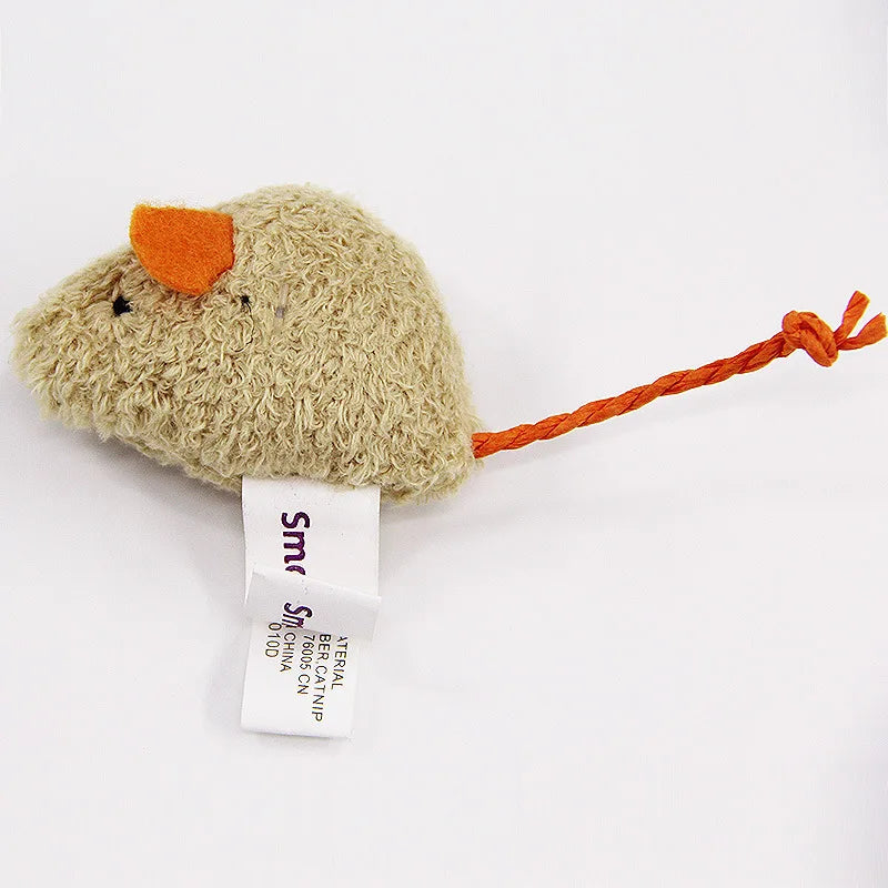 🇫🇷 Lot de 3 souris en peluche pour chat – Jouets réalistes, résistants aux morsures, idéals pour griffer et jouer. 🇬🇧 3pcs plush simulation mouse toys for cats – Bite-resistant, realistic design, perfect for scratching and playing.