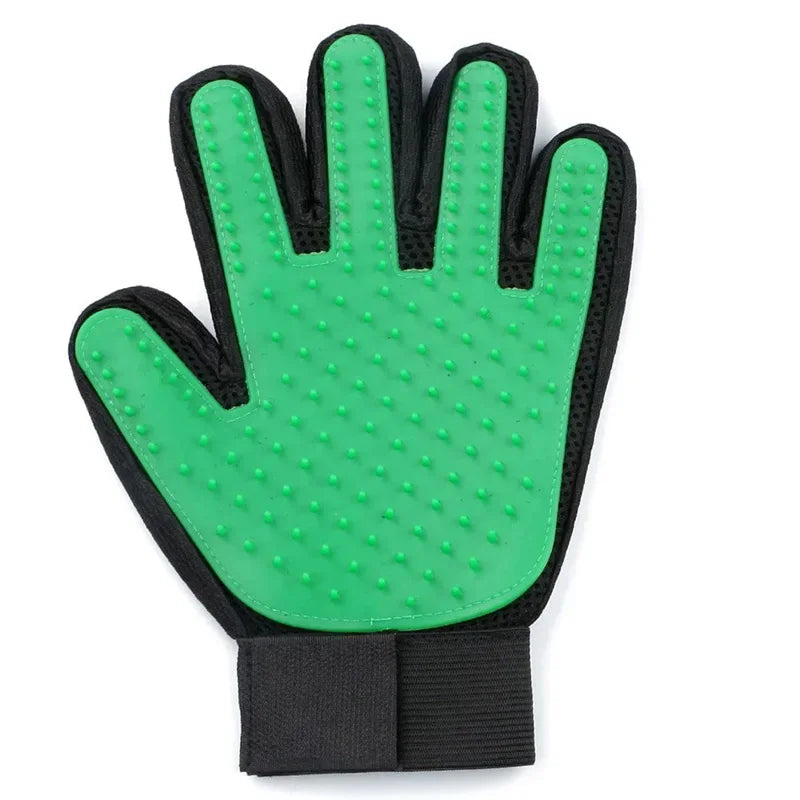 🇫🇷 Gants de toilettage en silicone pour chats et chiens – Brosse & peigne pour retirer les poils, masser et laver vos animaux. 🇬🇧 Silicone pet grooming gloves for cats & dogs – Brush & comb to remove hair, massage & bathe your pets.