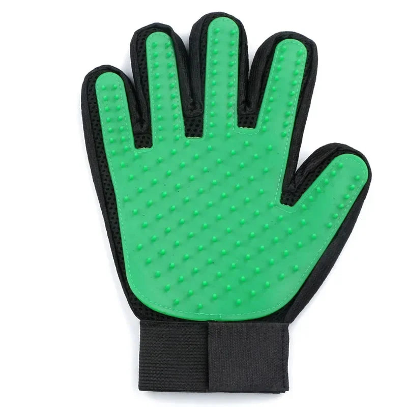 🇫🇷 Gants de toilettage en silicone pour chats et chiens – Brosse & peigne pour retirer les poils, masser et laver vos animaux. 🇬🇧 Silicone pet grooming gloves for cats & dogs – Brush & comb to remove hair, massage & bathe your pets.