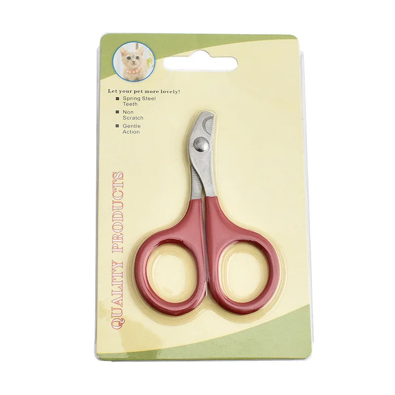 🇫🇷 Ciseaux à griffes pro pour chats et petits chiens – Coupe précise et sûre – Toilettage facile. 🇬🇧 Pro cat & small dog nail scissors – Safe, precise claw trimming – Easy grooming.