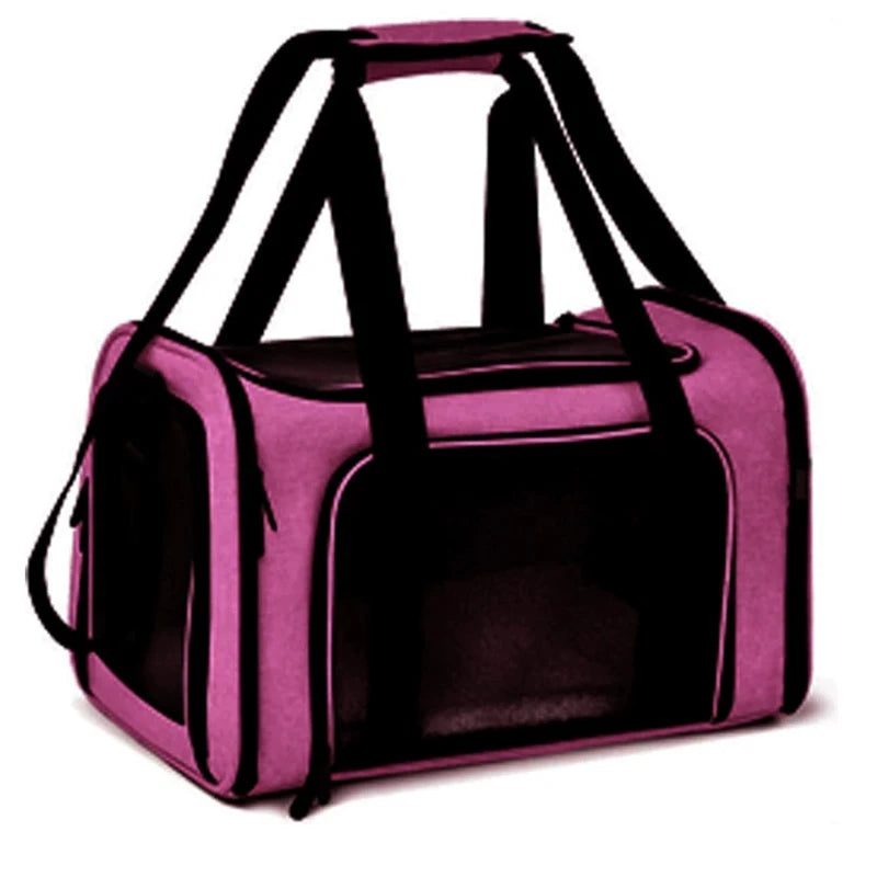 🇫🇷 Sac de transport souple pliable pour chats et petits chiens – Confortable, résistant, idéal pour les déplacements 🇬🇧 Foldable Soft Pet Carrier for Cats & Small Dogs – Comfortable & Durable for Travel