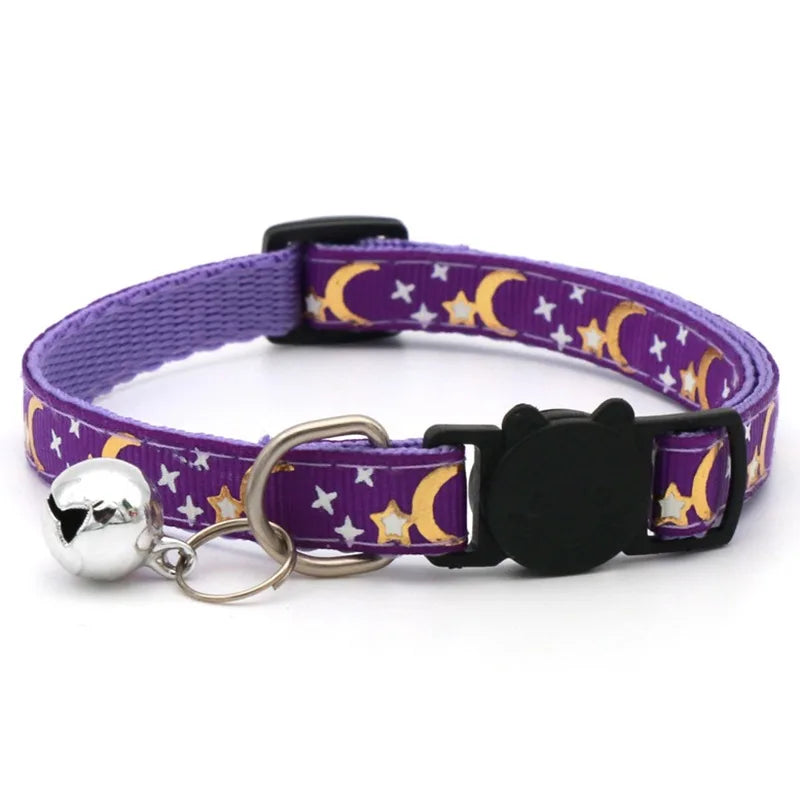 🇫🇷 Collier pour chat en velours avec cœur & grelot – Élastique, réglable et sécurisé, 8 couleurs, convient aussi aux petits chiens 🇬🇧 Velvet Cat Collar with Heart & Bell – Safety elastic, adjustable, 8 colors, also fits small dogs
