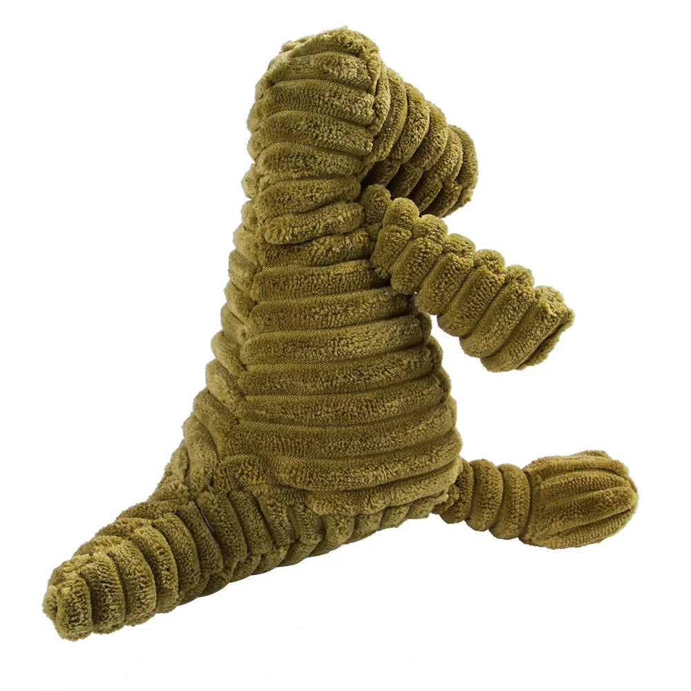 🇫🇷 Jouet en peluche avec couineur pour chien – Singe ou cochon en velours côtelé, nettoie les dents, résistant pour grands chiens. 🇬🇧 Corduroy monkey/pig plush dog toy with squeaker – Tooth cleaning, durable for large dogs.