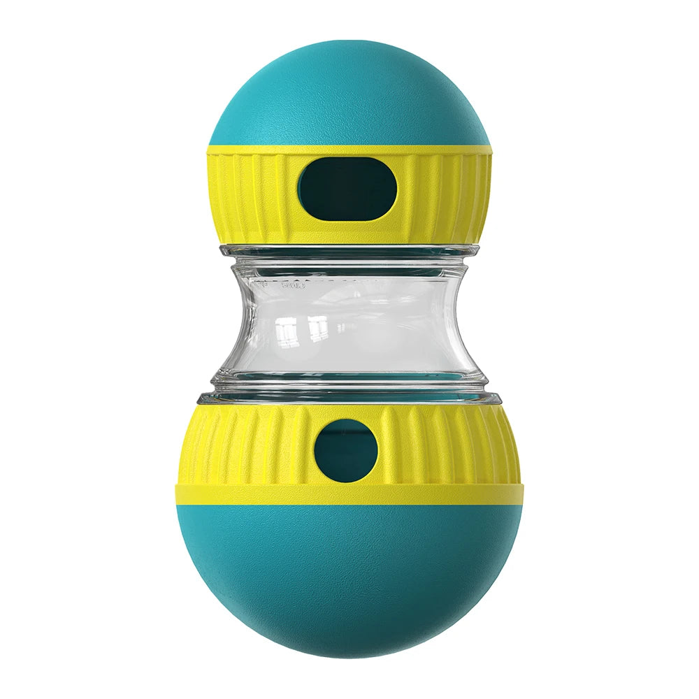 🇫🇷 Jouet interactif pour chien – Balle distributrice type slow feeder, stimule l’intelligence, idéale petits et moyens chiens & chats. 🇬🇧 Interactive dog toy – Slow feeder ball, boosts IQ, perfect for small/medium dogs & cats.