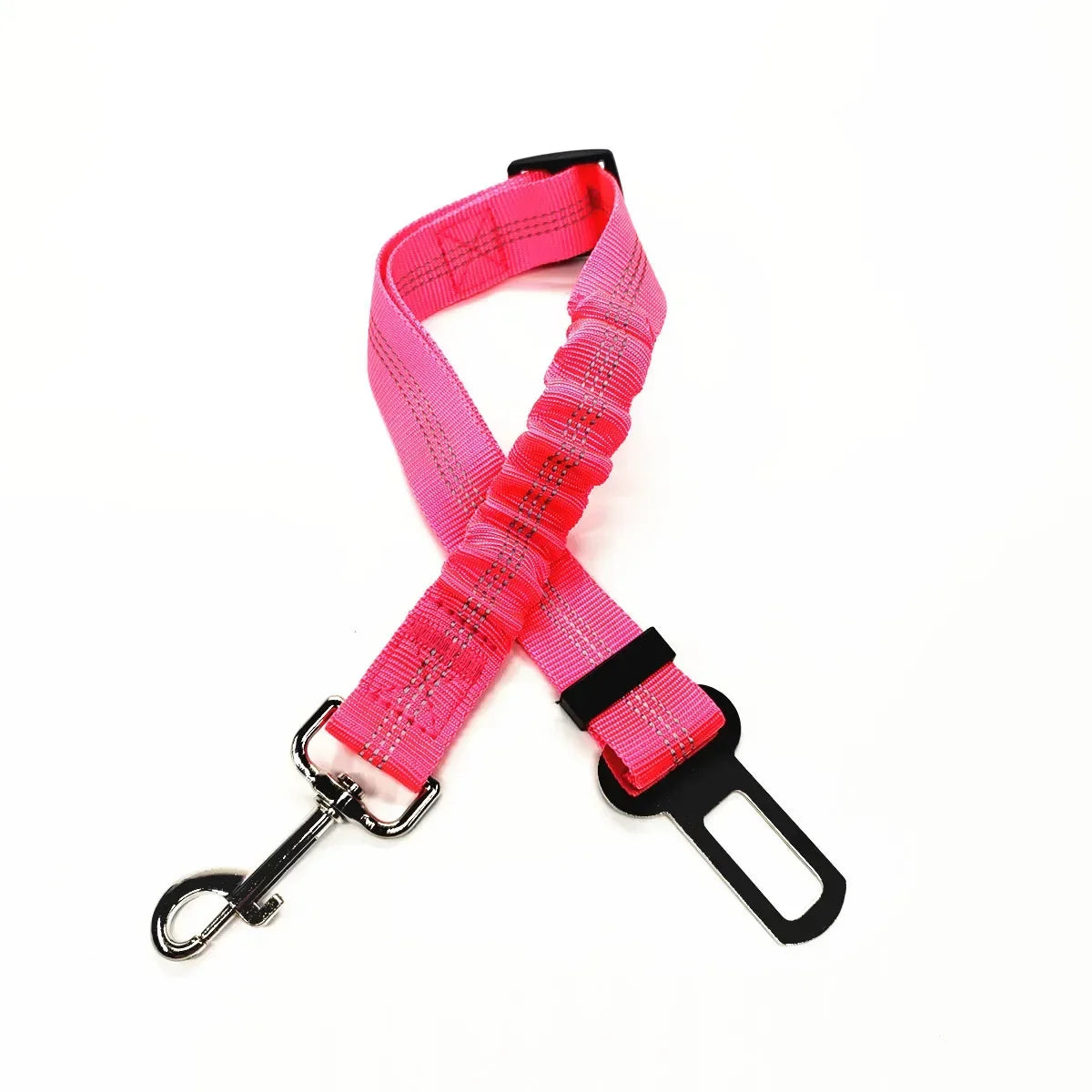 🇫🇷 Ceinture de sécurité réglable pour chien et chat – Harnais auto avec clip universel pour voiture, maintien sûr et confortable. 🇬🇧 Adjustable dog & cat car seat belt – Universal clip harness for safe & comfy travel.