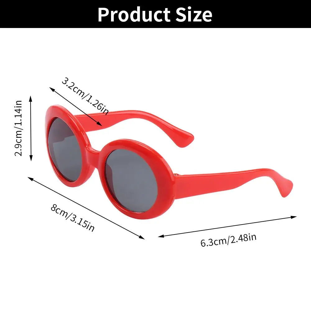 🇫🇷 Lunettes pour animaux – Accessoire photo amusant, lunettes carrées, rondes ou triangulaires pour chats & petits chiens | 🇬🇧 Pet Eyeglasses – Multicolor Square, Round & Triangle Glasses for Cats & Dogs Photo Props