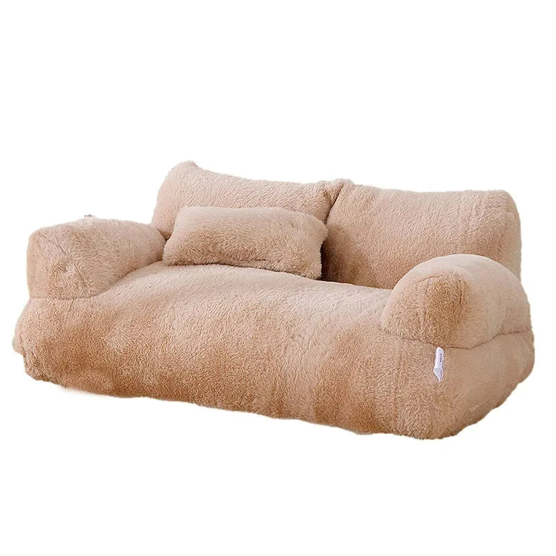 🇫🇷 Lit canapé de luxe pour chat – Nid d’hiver chaud et moelleux, en peluche confortable pour chiens et chats de petite à moyenne taille 🇬🇧 Luxury Cat Sofa Bed – Winter Warm Plush Nest for Small & Medium Cats and Dogs, Super Soft and Cozy