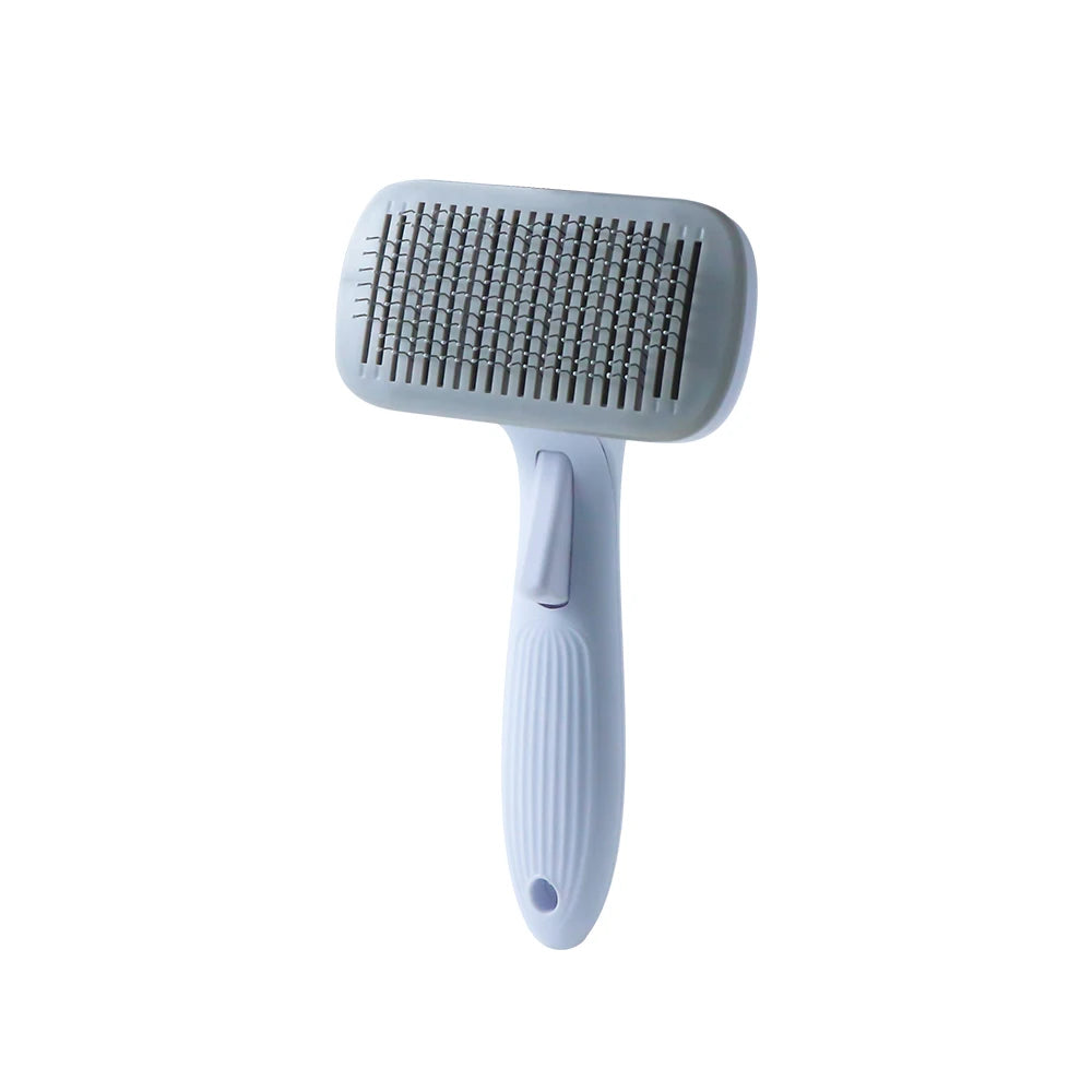 🇫🇷 Peigne anti-perte de poils pour chats et chiens – Dents douces à bouts ronds pour éviter les griffures – Outil de toilettage efficace. 🇬🇧 Cat & dog hair removal comb – Soft round needle tips prevent scratching – Effective grooming tool.