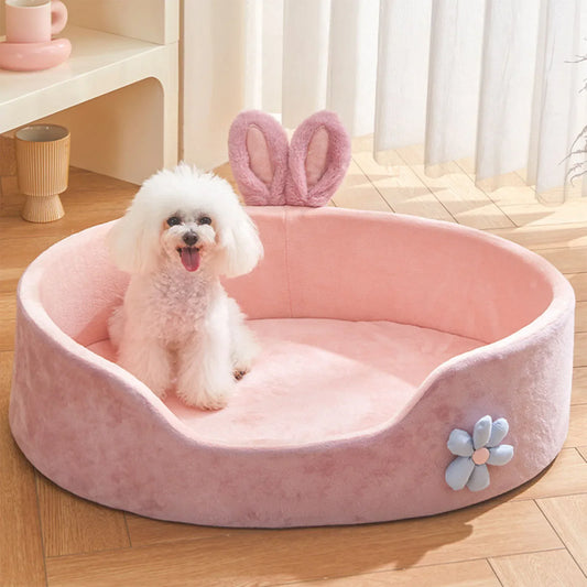 🇫🇷 Lit pour chien & chat ultra doux – Panier confortable, chaud, déhoussable et lavable, idéal toutes saisons | 🇬🇧 Soft Pet Bed – Very Soft, Comfortable & Warm Detachable Washable Dog & Cat Sleeping Mat for All Seasons