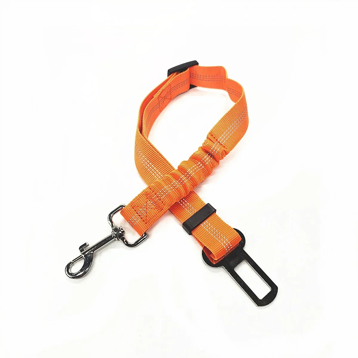 🇫🇷 Ceinture de sécurité réglable pour chien et chat – Harnais auto avec clip universel pour voiture, maintien sûr et confortable. 🇬🇧 Adjustable dog & cat car seat belt – Universal clip harness for safe & comfy travel.