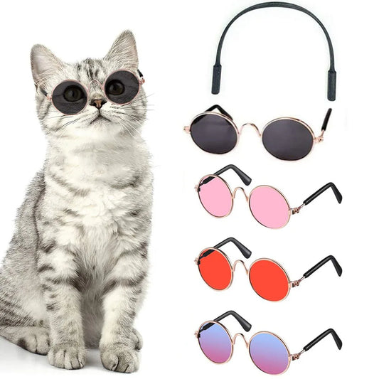 🇫🇷 Français : Lunettes de soleil pour chats et petits chiens – Protection UV, accessoire photo et cosplay  🇬🇧 English : Cat & Small Dog Sunglasses – UV Protection, Cute Cosplay & Photo Prop