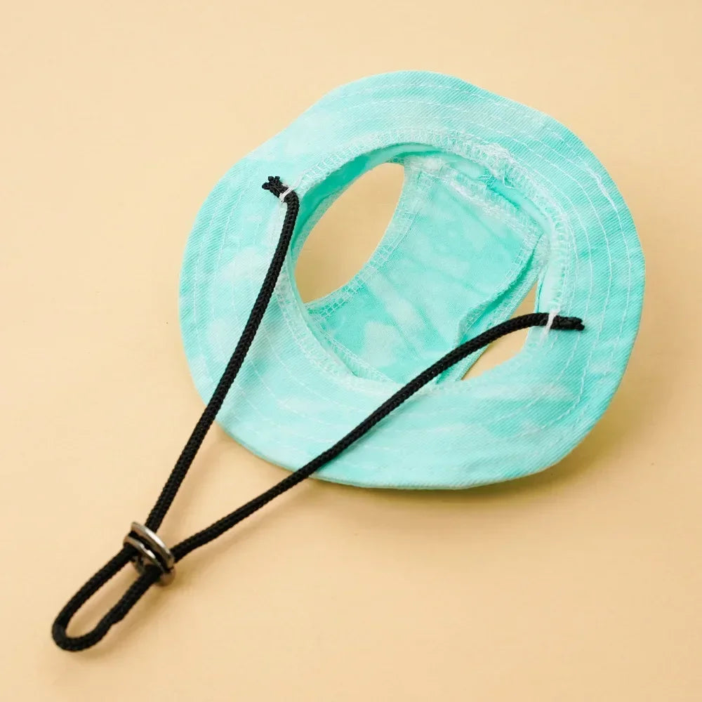 🇫🇷 Chapeau Cowboy pour Chat & Petit Chien – Accessoire de fête avec trous pour oreilles, déguisement mignon pour anniversaire & cosplay | 🇬🇧 Cat Cowboy Hat for Small Dogs & Cats – Cute Party Costume with Ear Holes
