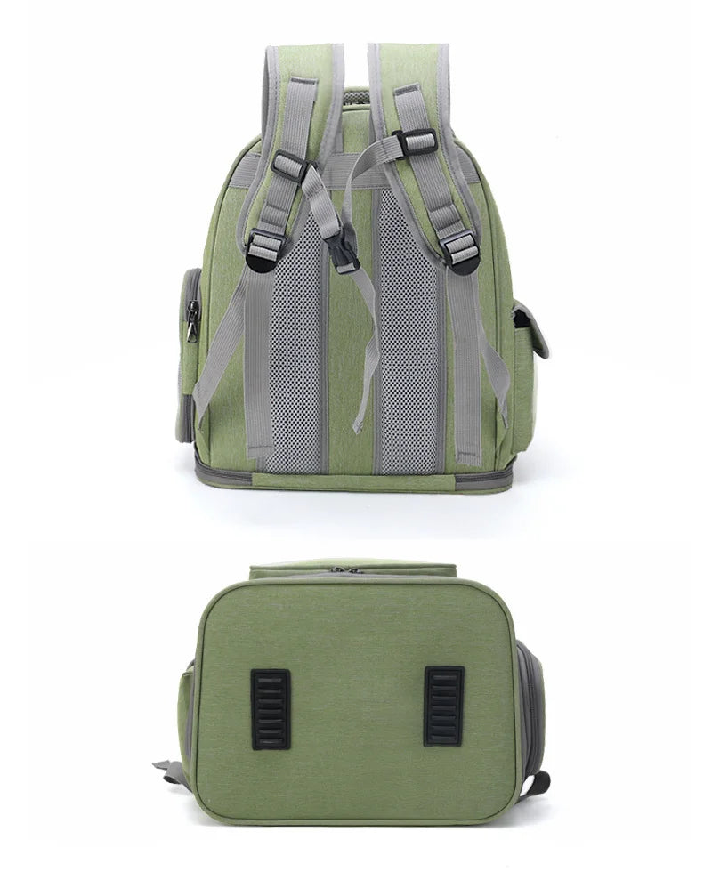 🇫🇷 Sac à dos transparent pour chat – Transporteur respirant pour chats et petits chiens, idéal pour voyages et sorties  🇬🇧 Transparent Cat Carrier Backpack – Breathable travel bag for cats & small dogs, perfect for outdoor trips