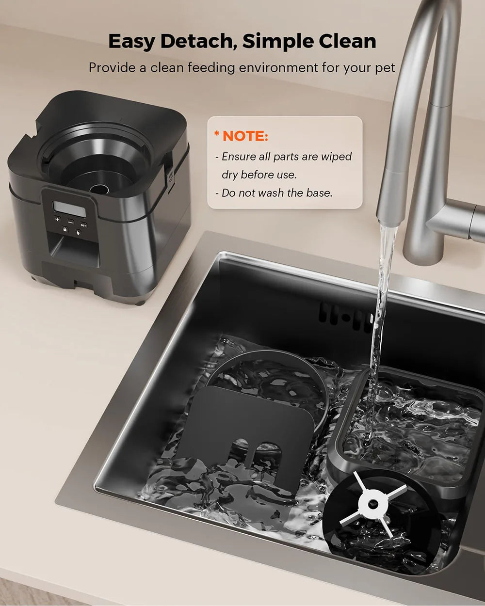🇫🇷 Distributeur automatique 2L pour chien et chat – Nourrisseur intelligent à portions réglables pour alimentation régulière 🇬🇧 2L Smart Pet Feeder – Automatic Food Dispenser with Timed & Measured Feeding for Cats and Dogs