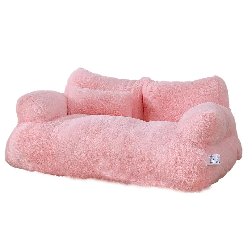 🇫🇷 Lit canapé de luxe pour chat – Nid d’hiver chaud et moelleux, en peluche confortable pour chiens et chats de petite à moyenne taille 🇬🇧 Luxury Cat Sofa Bed – Winter Warm Plush Nest for Small & Medium Cats and Dogs, Super Soft and Cozy