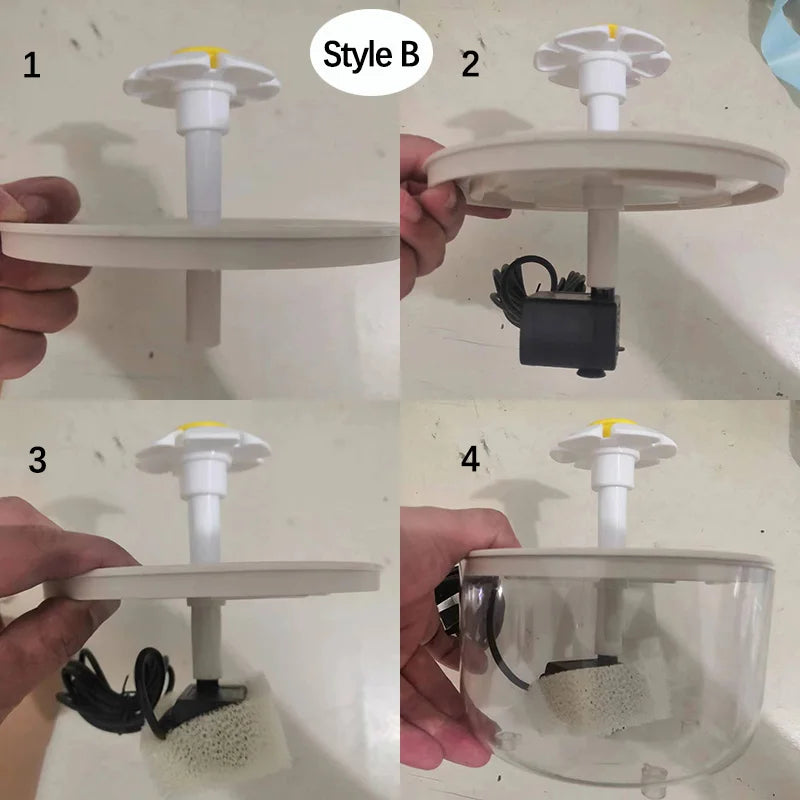 🇫🇷 Fontaine à eau électrique USB 1L pour chat – Distributeur automatique silencieux avec filtre, idéal pour chats et petits animaux. 🇬🇧 USB Electric 1L Pet Water Fountain – Silent automatic drinking dispenser with filter for cats.