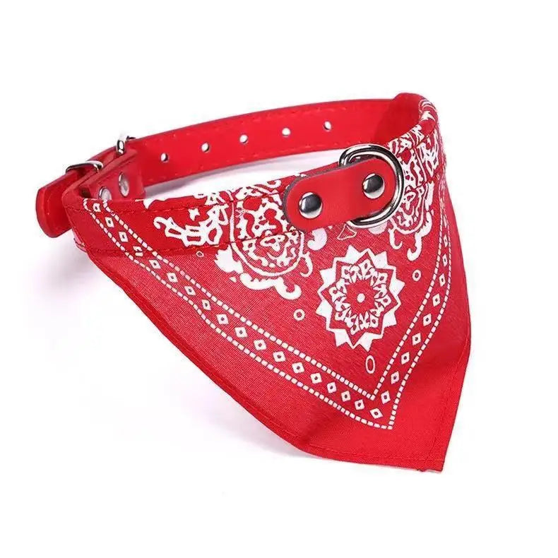 🇫🇷 Français : Bandana collier ajustable pour chiens et chats – Polyester doux  🇬🇧 English : Adjustable Pet Bandana Collar – Soft Polyester for Dogs & Cats
