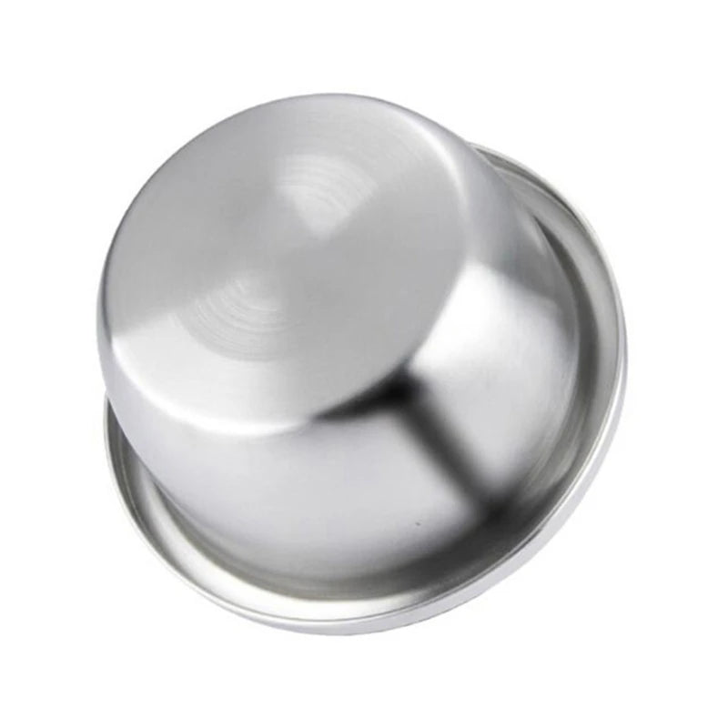🇫🇷 Français : Gamelle ronde en acier inoxydable pour chiens – 20/24/28/30 cm – Idéale pour eau et nourriture  🇬🇧 English : Stainless Steel Dog Bowl – Round Water & Food Feeder – 20/24/28/30 cm for Small, Medium & Large Dogs