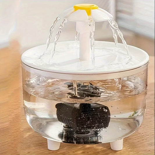 🇫🇷 Fontaine à eau électrique USB 1L pour chat – Distributeur automatique silencieux avec filtre, idéal pour chats et petits animaux. 🇬🇧 USB Electric 1L Pet Water Fountain – Silent automatic drinking dispenser with filter for cats.