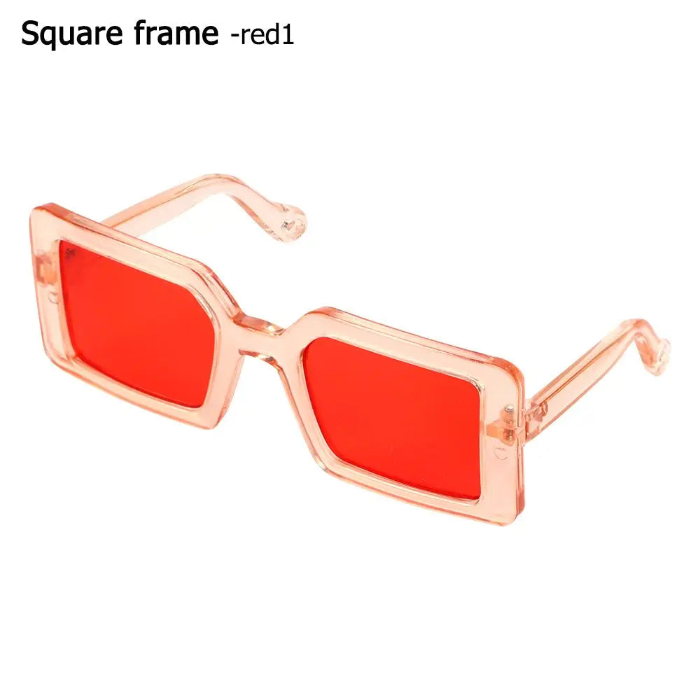 🇫🇷 Lunettes pour animaux – Accessoire photo amusant, lunettes carrées, rondes ou triangulaires pour chats & petits chiens | 🇬🇧 Pet Eyeglasses – Multicolor Square, Round & Triangle Glasses for Cats & Dogs Photo Props
