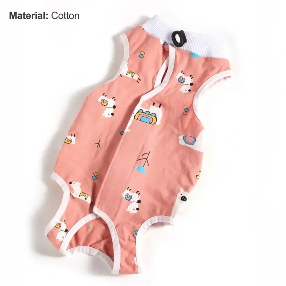 🇫🇷 Combinaison de récupération pour chat – Tenue post-opératoire & post-partum, douce et confortable | 🇬🇧 Pet Surgery Recovery Suit – Comfortable Cat Postpartum & Post-Surgery Shirt