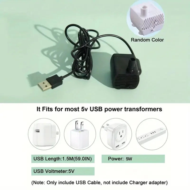 🇫🇷 Fontaine à eau électrique USB 1L pour chat – Distributeur automatique silencieux avec filtre, idéal pour chats et petits animaux. 🇬🇧 USB Electric 1L Pet Water Fountain – Silent automatic drinking dispenser with filter for cats.