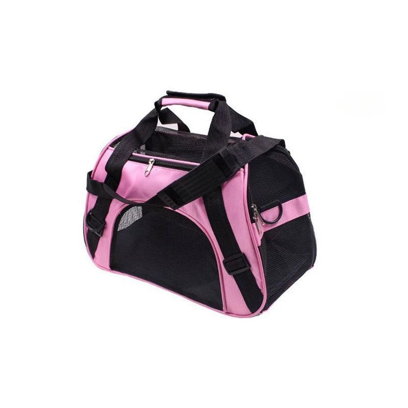 🇫🇷 Sac de transport portable pour chien et chat – Sac respirant en maille pour voyages et sorties  🇬🇧 Portable Dog & Cat Carrier Bag – Breathable mesh travel tote for pets