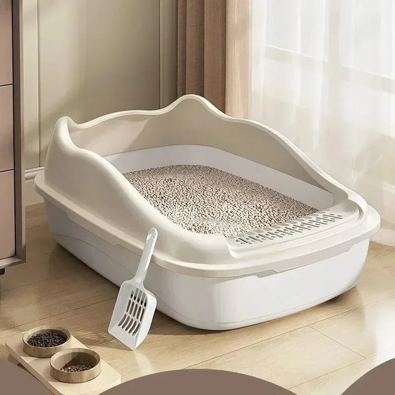 🇫🇷 Bac à Litière pour Chat – Petit Modèle, Bac à Sable Anti-Éclaboussures pour Chaton | 🇬🇧 Small Cat Litter Box – Compact Kitty Sandbox, Anti-Splash Cats Toilet