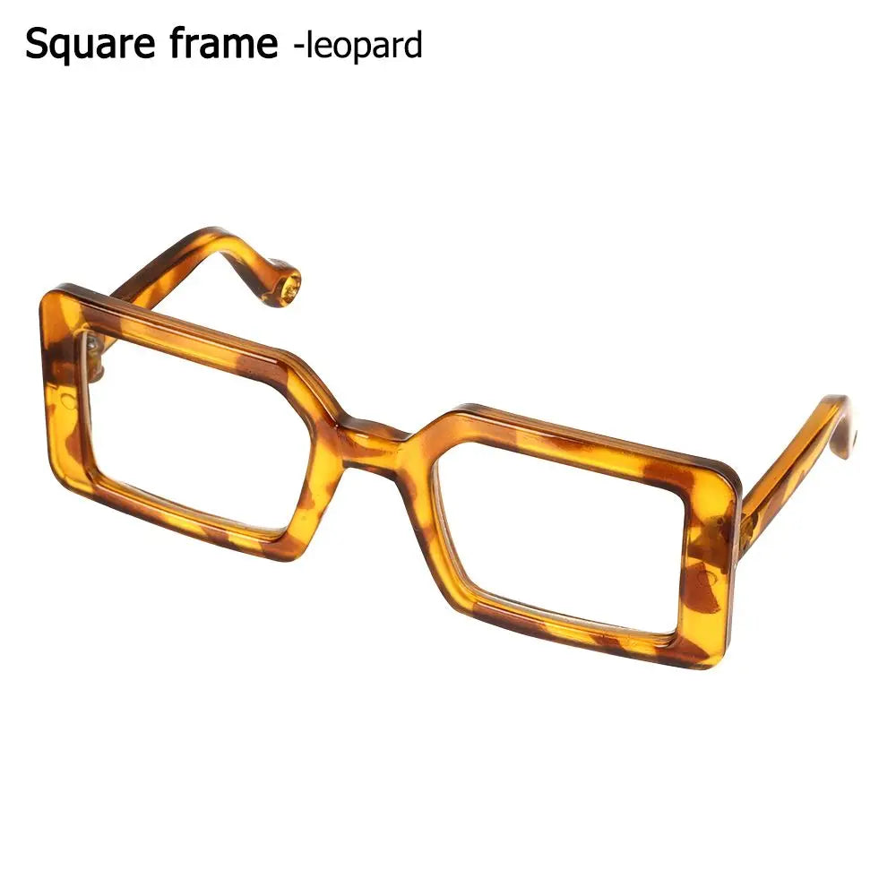 🇫🇷 Lunettes pour animaux – Accessoire photo amusant, lunettes carrées, rondes ou triangulaires pour chats & petits chiens | 🇬🇧 Pet Eyeglasses – Multicolor Square, Round & Triangle Glasses for Cats & Dogs Photo Props