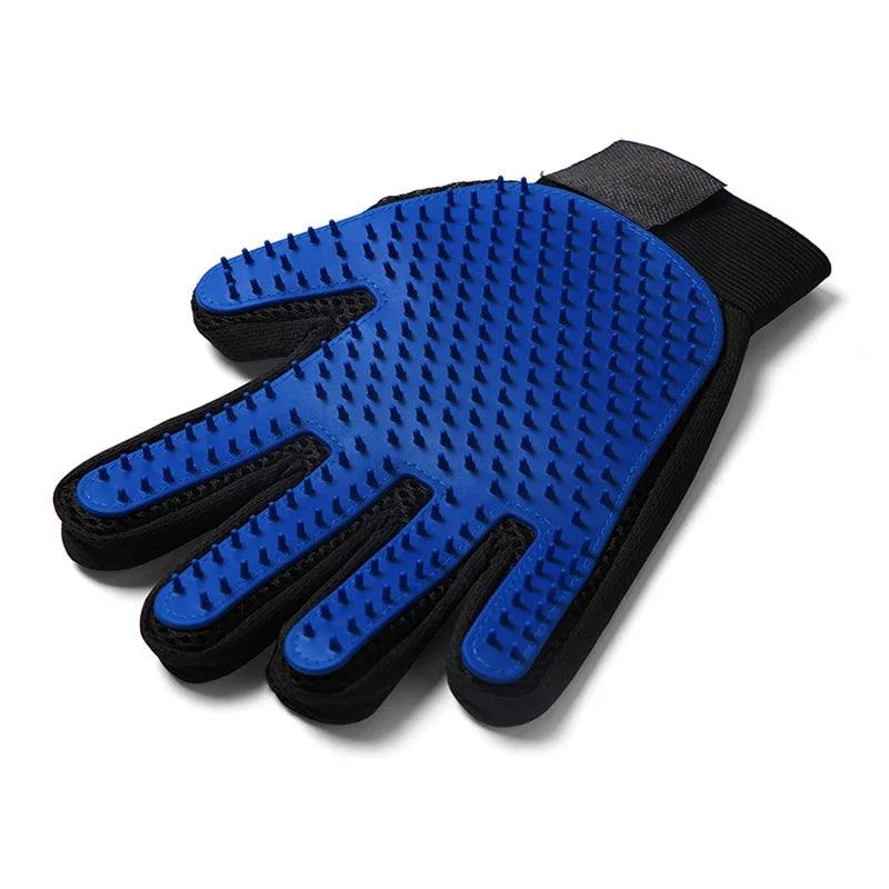 🇫🇷 Gants de toilettage en silicone pour chats et chiens – Brosse & peigne pour retirer les poils, masser et laver vos animaux. 🇬🇧 Silicone pet grooming gloves for cats & dogs – Brush & comb to remove hair, massage & bathe your pets.