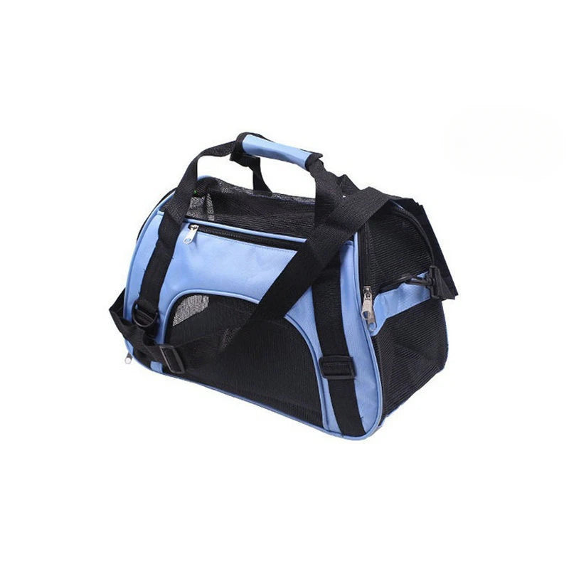 🇫🇷 Sac de transport portable pour chien et chat – Sac respirant en maille pour voyages et sorties  🇬🇧 Portable Dog & Cat Carrier Bag – Breathable mesh travel tote for pets