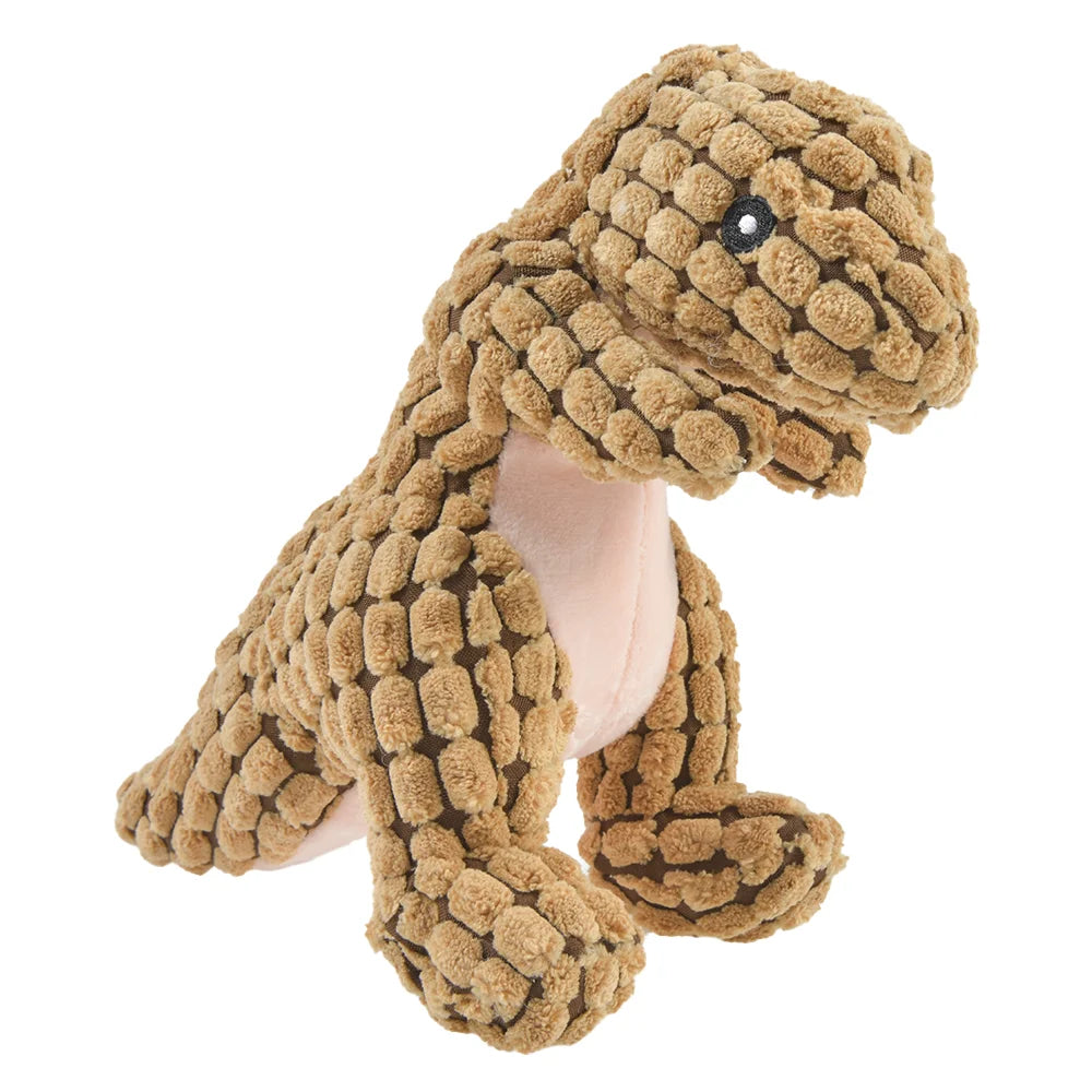 🇫🇷 Jouet dinosaure en peluche pour chiens et chats – Interactif, à mâcher, adapté aux petits chiens. 🇬🇧 Plush dinosaur toy for cats & dogs – Interactive chew toy, suitable for small dogs.