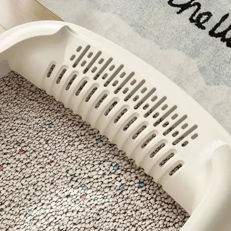 🇫🇷 Bac à Litière pour Chat – Petit Modèle, Bac à Sable Anti-Éclaboussures pour Chaton | 🇬🇧 Small Cat Litter Box – Compact Kitty Sandbox, Anti-Splash Cats Toilet