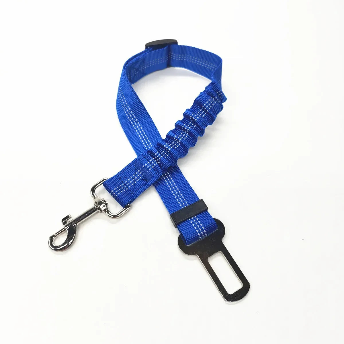 🇫🇷 Ceinture de sécurité réglable pour chien et chat – Harnais auto avec clip universel pour voiture, maintien sûr et confortable. 🇬🇧 Adjustable dog & cat car seat belt – Universal clip harness for safe & comfy travel.
