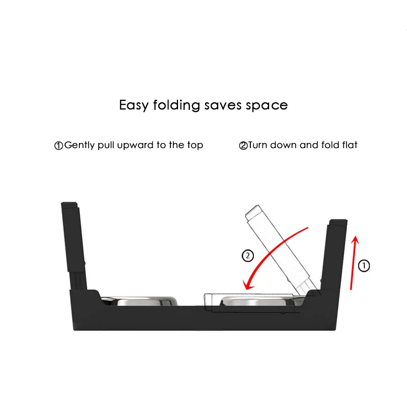 🇫🇷 Français : BOOTEELY Gamelle surélevée ajustable – Support avec 2 bols inox pour chiens  🇬🇧 English : BOOTEELY Elevated Dog Feeder – Adjustable Stand with 2 Stainless Steel Bowls