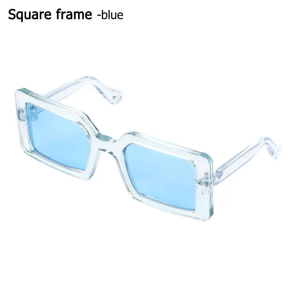 🇫🇷 Lunettes pour animaux – Accessoire photo amusant, lunettes carrées, rondes ou triangulaires pour chats & petits chiens | 🇬🇧 Pet Eyeglasses – Multicolor Square, Round & Triangle Glasses for Cats & Dogs Photo Props