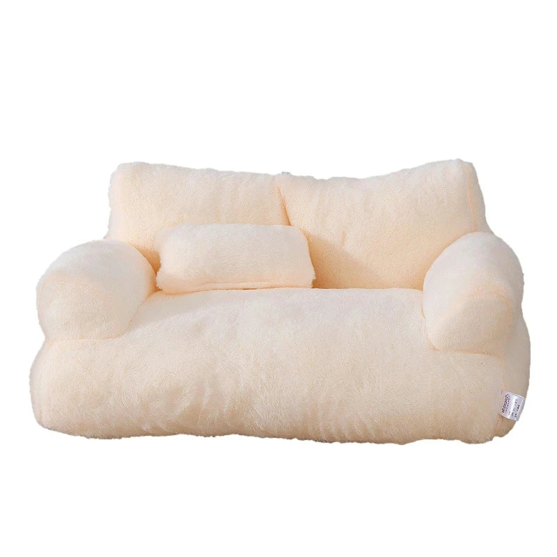 🇫🇷 Lit canapé de luxe pour chat – Nid d’hiver chaud et moelleux, en peluche confortable pour chiens et chats de petite à moyenne taille 🇬🇧 Luxury Cat Sofa Bed – Winter Warm Plush Nest for Small & Medium Cats and Dogs, Super Soft and Cozy