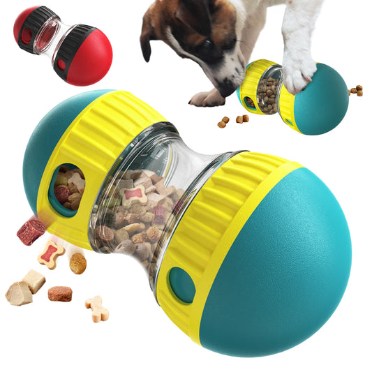 🇫🇷 Jouet interactif pour chien – Balle distributrice type slow feeder, stimule l’intelligence, idéale petits et moyens chiens & chats. 🇬🇧 Interactive dog toy – Slow feeder ball, boosts IQ, perfect for small/medium dogs & cats.