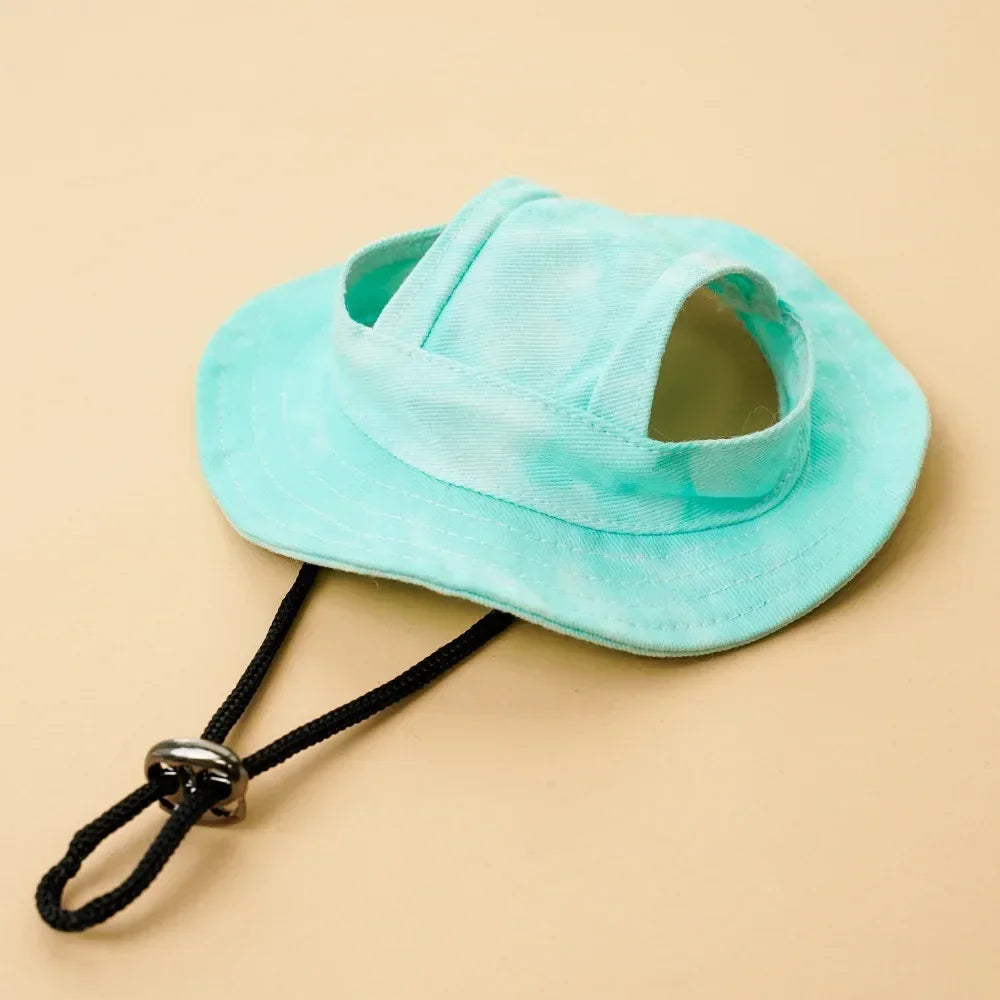 🇫🇷 Chapeau Cowboy pour Chat & Petit Chien – Accessoire de fête avec trous pour oreilles, déguisement mignon pour anniversaire & cosplay | 🇬🇧 Cat Cowboy Hat for Small Dogs & Cats – Cute Party Costume with Ear Holes