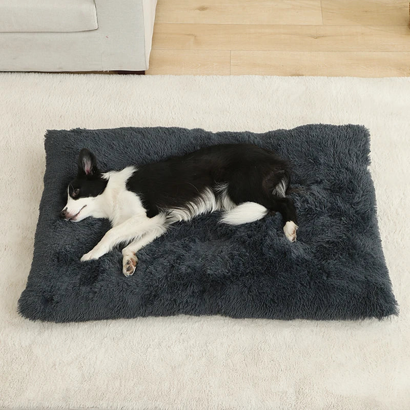 🇫🇷 Lit pour chien ultra doux – Maison en peluche longue, coussin confortable, panier ou canapé pour chiens, chats et petits animaux 🇬🇧 Soft Plush Dog Bed – Cozy House, Cushion or Sofa for Dogs, Cats & Small Pets, Ideal for Rest & Sleep