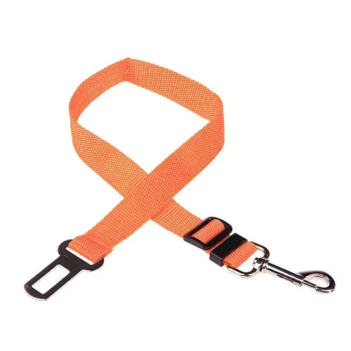 🇫🇷 Ceinture de sécurité réglable pour chien et chat – Harnais auto avec clip universel pour voiture, maintien sûr et confortable. 🇬🇧 Adjustable dog & cat car seat belt – Universal clip harness for safe & comfy travel.